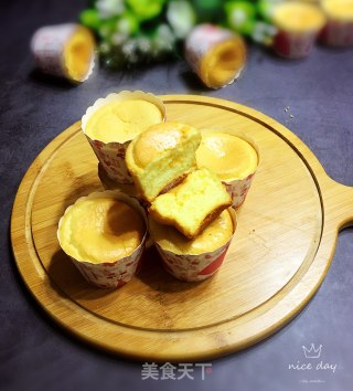 淡奶油戚风杯子蛋糕的做法