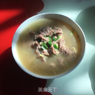 美味牛肉汤的做法
