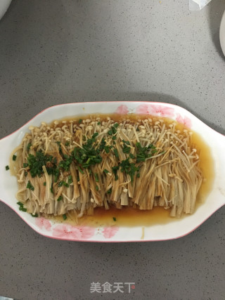 蒸剁椒金针菇的做法