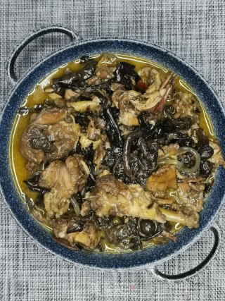 小鸡炖蘑菇的做法