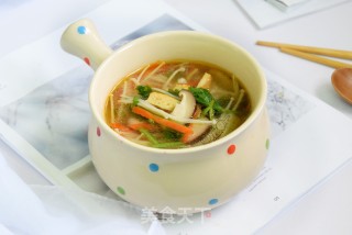 豆腐干香菇汤的做法