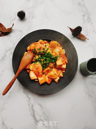 虾仁豆腐的做法