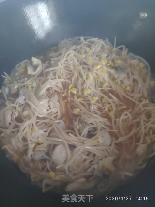 豆芽炒鱼片的做法