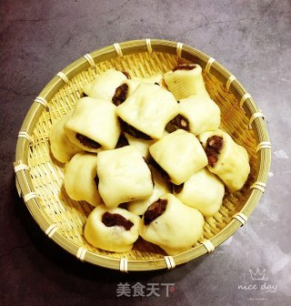 迷你豆沙馒头的做法