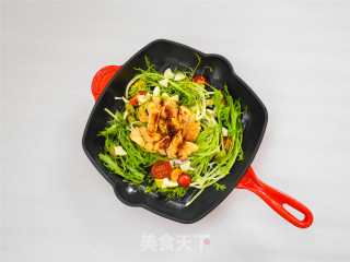 橙香鸡排的做法
