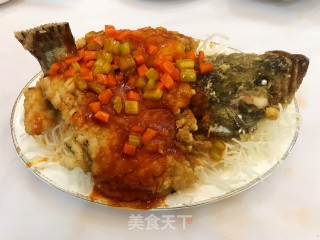 松鼠桂鱼的做法