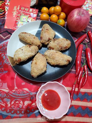 炸鸡中翅的做法