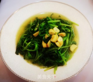 清炒鸡毛菜的做法