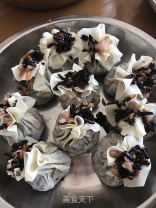 紫烧麦的做法