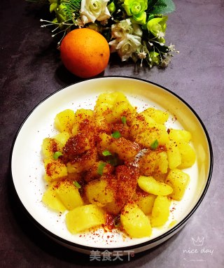 锅巴孜然土豆的做法
