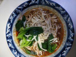 青菜面的做法