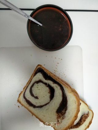 波兰种豆沙吐司的做法