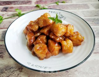 糖醋三文鱼丁的做法