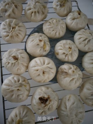 萝卜丝肉包的做法