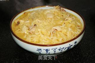 酸菜猪肉炖粉条的做法