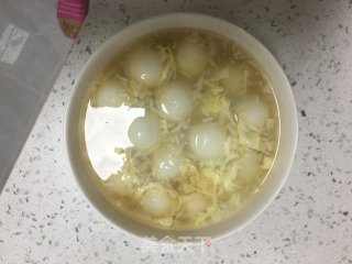红糖米酒蛋花汤圆的做法