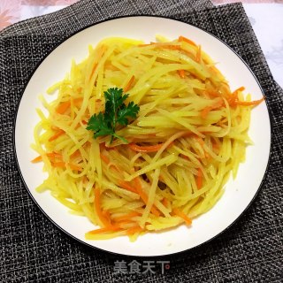 孜然土豆丝的做法