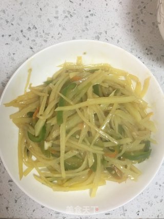 酸辣土豆丝的做法