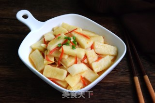 醋溜山药的做法