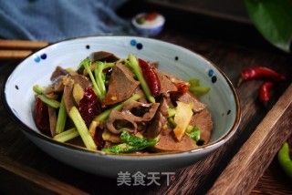 麻辣猪心的做法