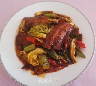 包菜回锅肉的做法
