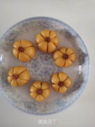 豆沙小南瓜的做法