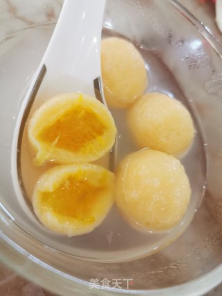 香橙汤圆的做法