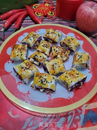 紫薯酥的做法