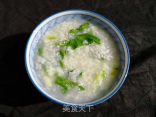 青菜粥的做法
