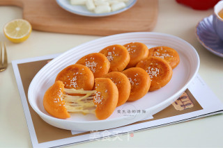 红薯榴莲芝士饼的做法