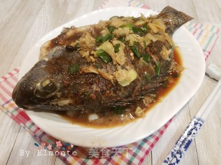 冬菜豉汁蒸罗非鱼的做法