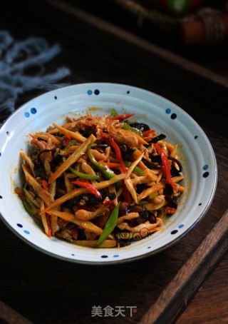 鱼香鸡丝的做法