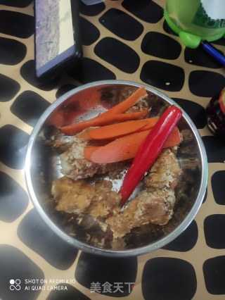 素炸小鸡腿的做法