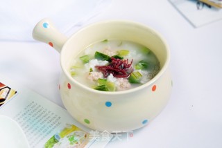 肉丸菜心粥的做法