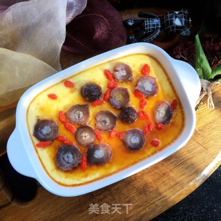 海参枸杞蒸蛋的做法