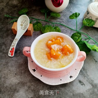 南瓜小米粥的做法