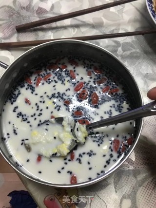 兰州马爷牛奶鸡蛋醪糟的做法