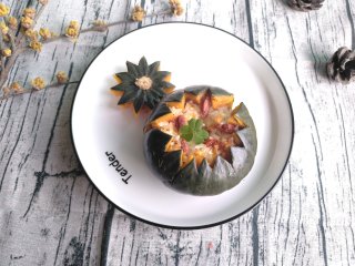 蒸糯米南瓜盅的做法