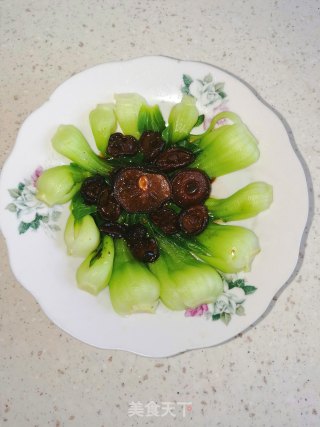 香菇油菜的做法