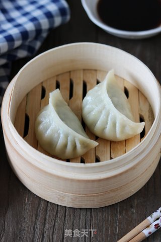槐花蒸饺的做法