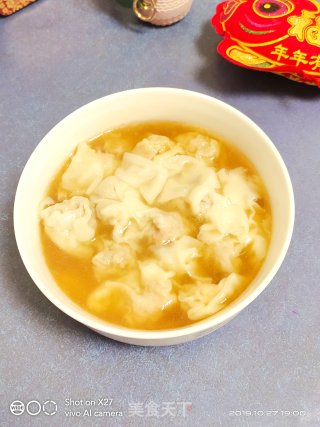 白菜芋头肉末大馄饨的做法