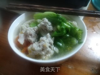 西红柿肉沫煮面的做法