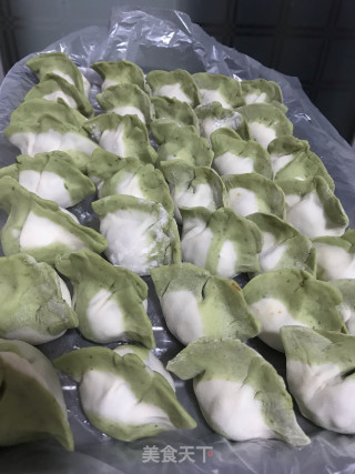 翡翠饺子????的做法