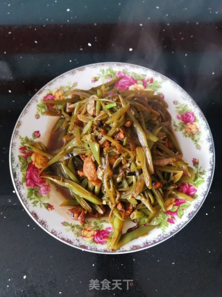 扁豆丝炒肉的做法