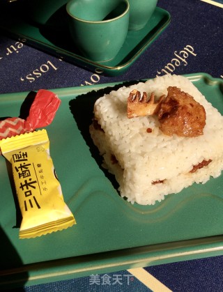 回锅肉米饭三明治的做法