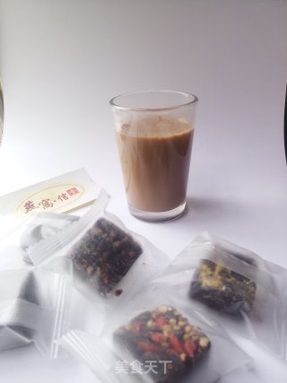 冬日暖饮–红糖碎碎姜奶茶的做法