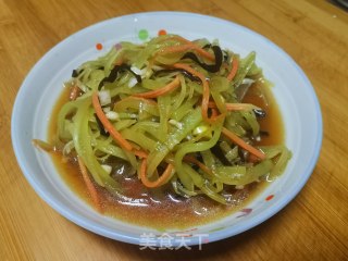 家常菜之——凉拌笋丝的做法