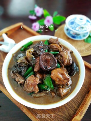 香菇粉皮鸡的做法