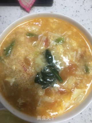 西红柿鸡蛋疙瘩汤的做法