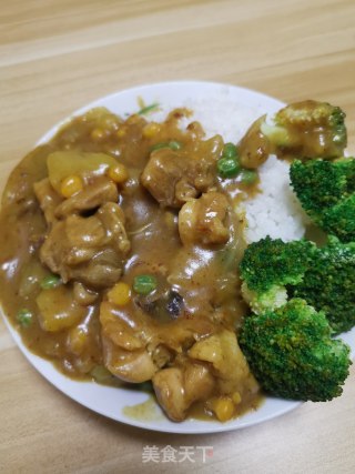 咖喱鸡肉饭的做法